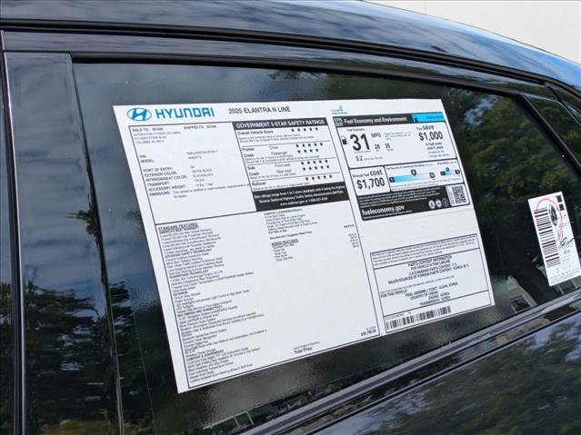 New 2025 Hyundai Elantra N Line image 23