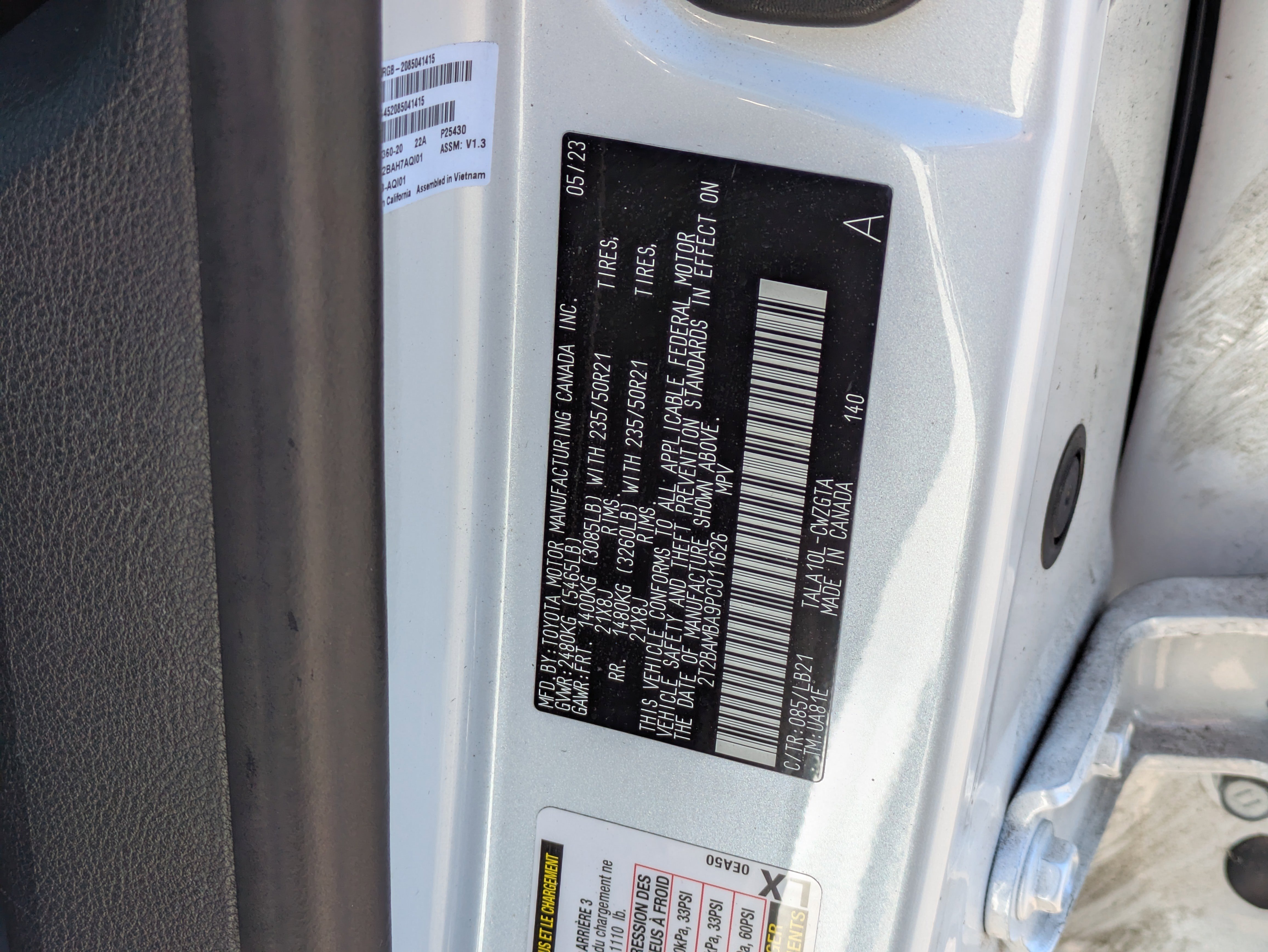 Used 2023 Lexus RX 350 Premium Plus w/ Cold Area Package image 31