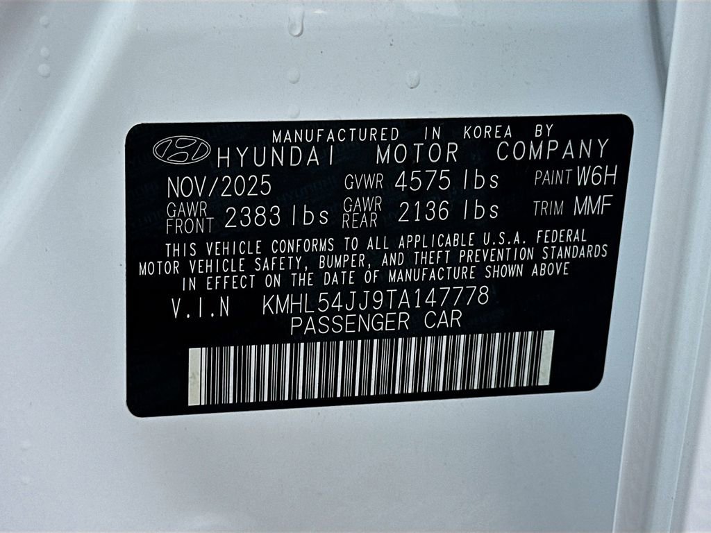 New 2026 Hyundai Sonata Limited image 24