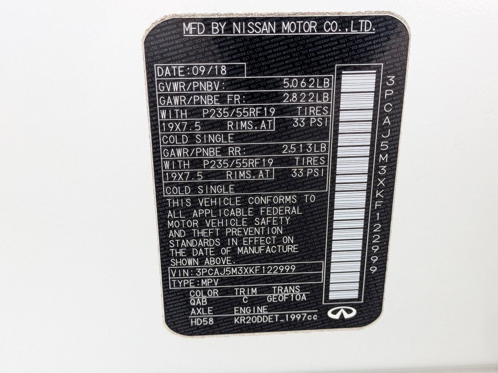 Used 2019 INFINITI QX50 Essential w/ Premium Heat Package image 44