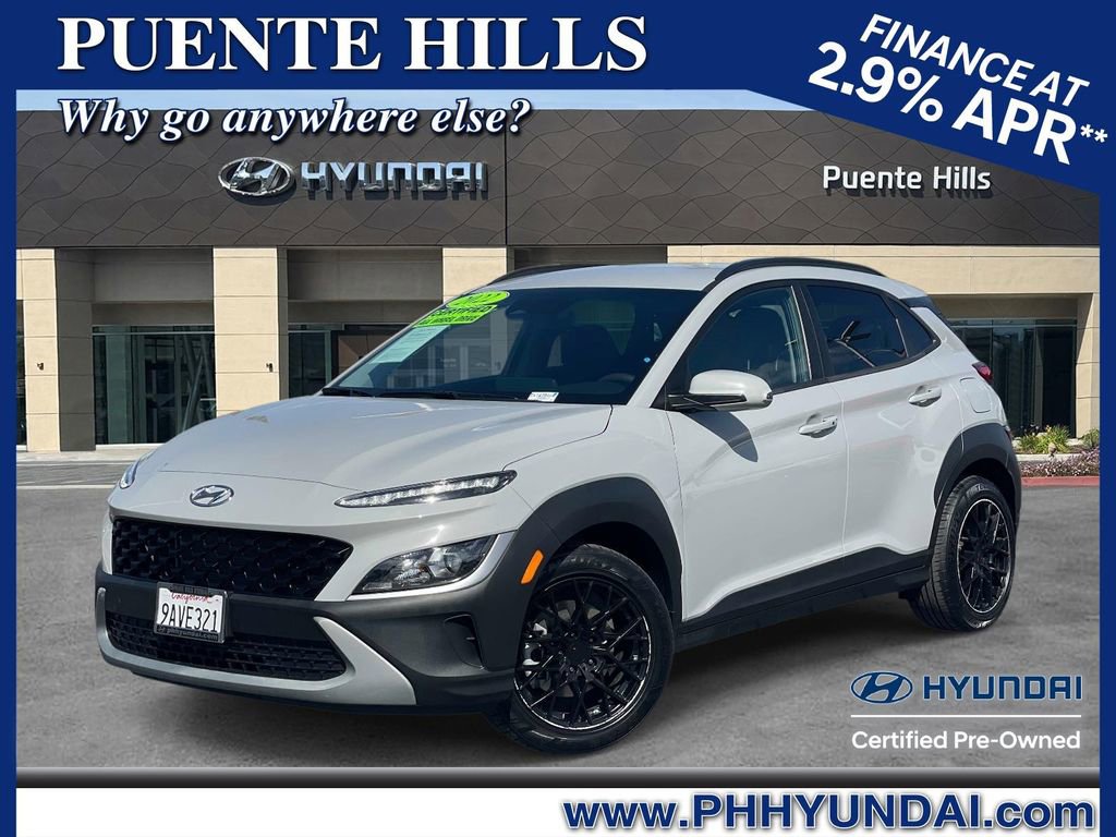 Certified 2022 Hyundai Kona SEL w/ Cargo Package AWD/4WD image 1