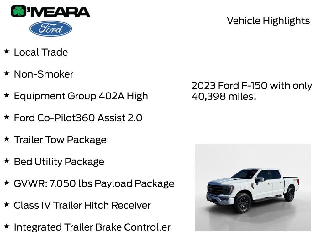 Used 2023 Ford F150 Tremor w/ Equipment Group 402A High image 8