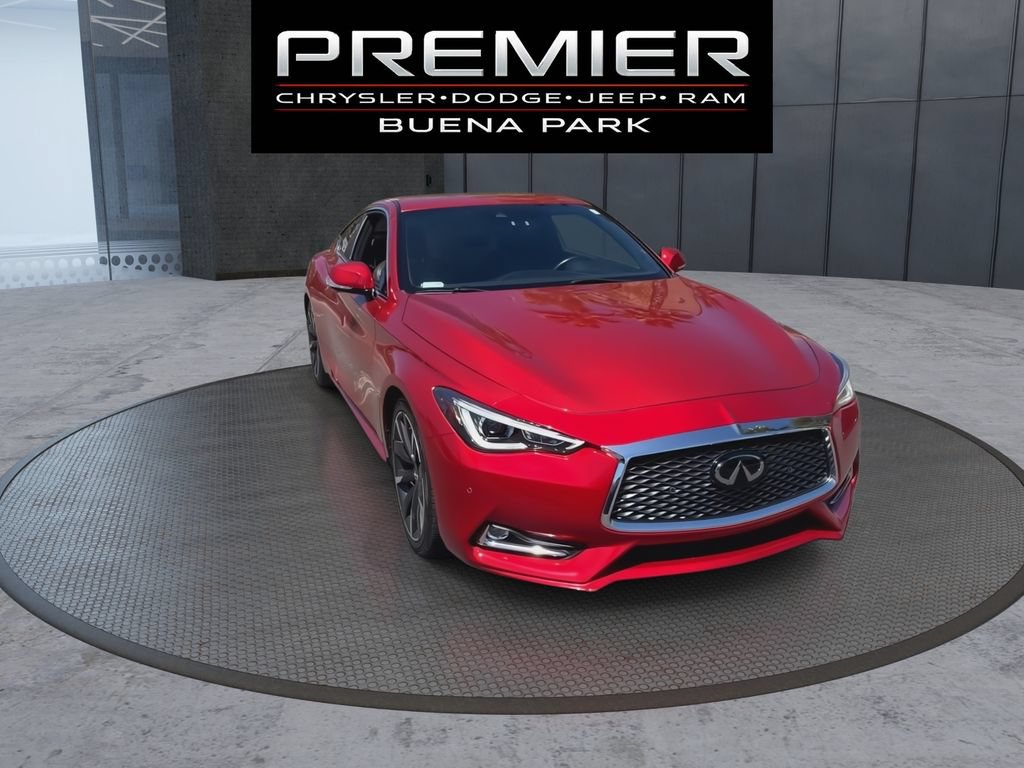 Used 2021 INFINITI Q60 3.0t Luxe w/ Cargo Package RWD image 3