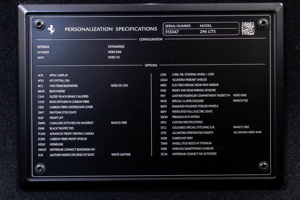 Certified 2025 Ferrari 296 GTS image 59