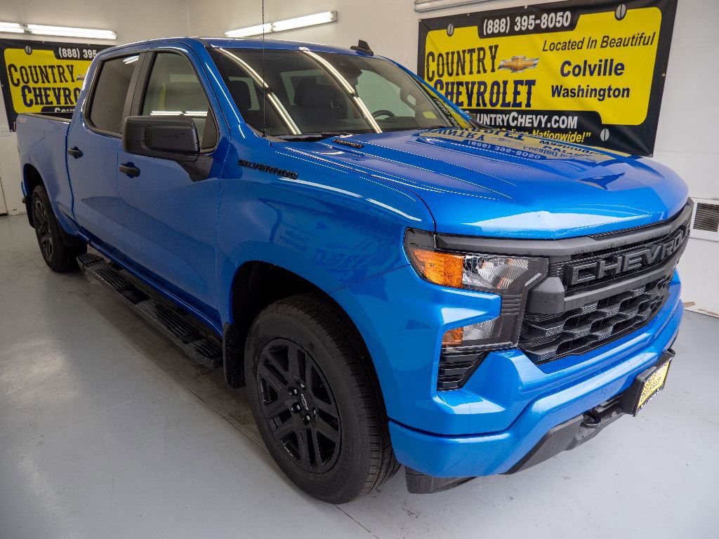 New 2025 Chevrolet Silverado 1500 Custom w/ LPO, Dark Essentials Package image 2