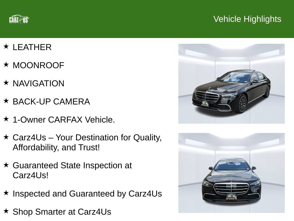 Used 2022 Mercedes-Benz S 580 4MATIC Sedan image 40