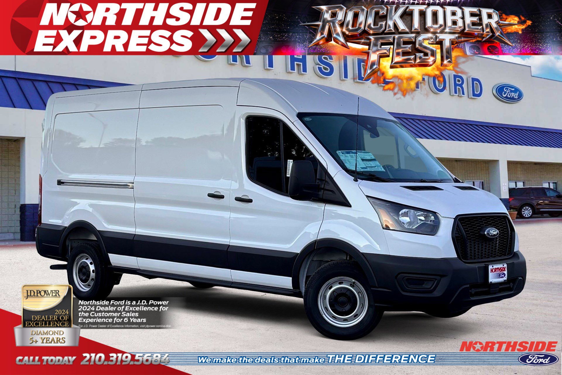 New 2025 Ford Transit 250 148 Medium Roof