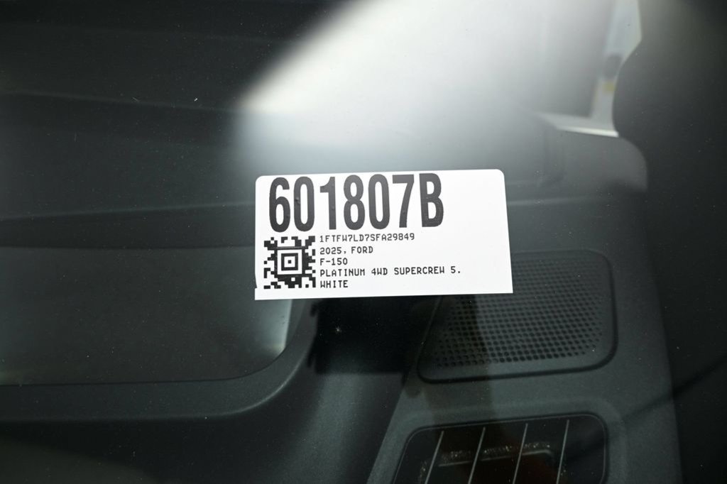 Used 2025 Ford F150 Platinum w/ Equipment Group 702A High AWD/4WD image 47