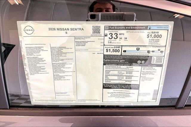 New 2026 Nissan Sentra S image 38
