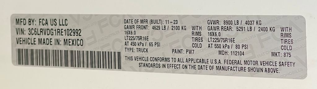 New 2024 RAM ProMaster 2500 w/ Safety Group image 44