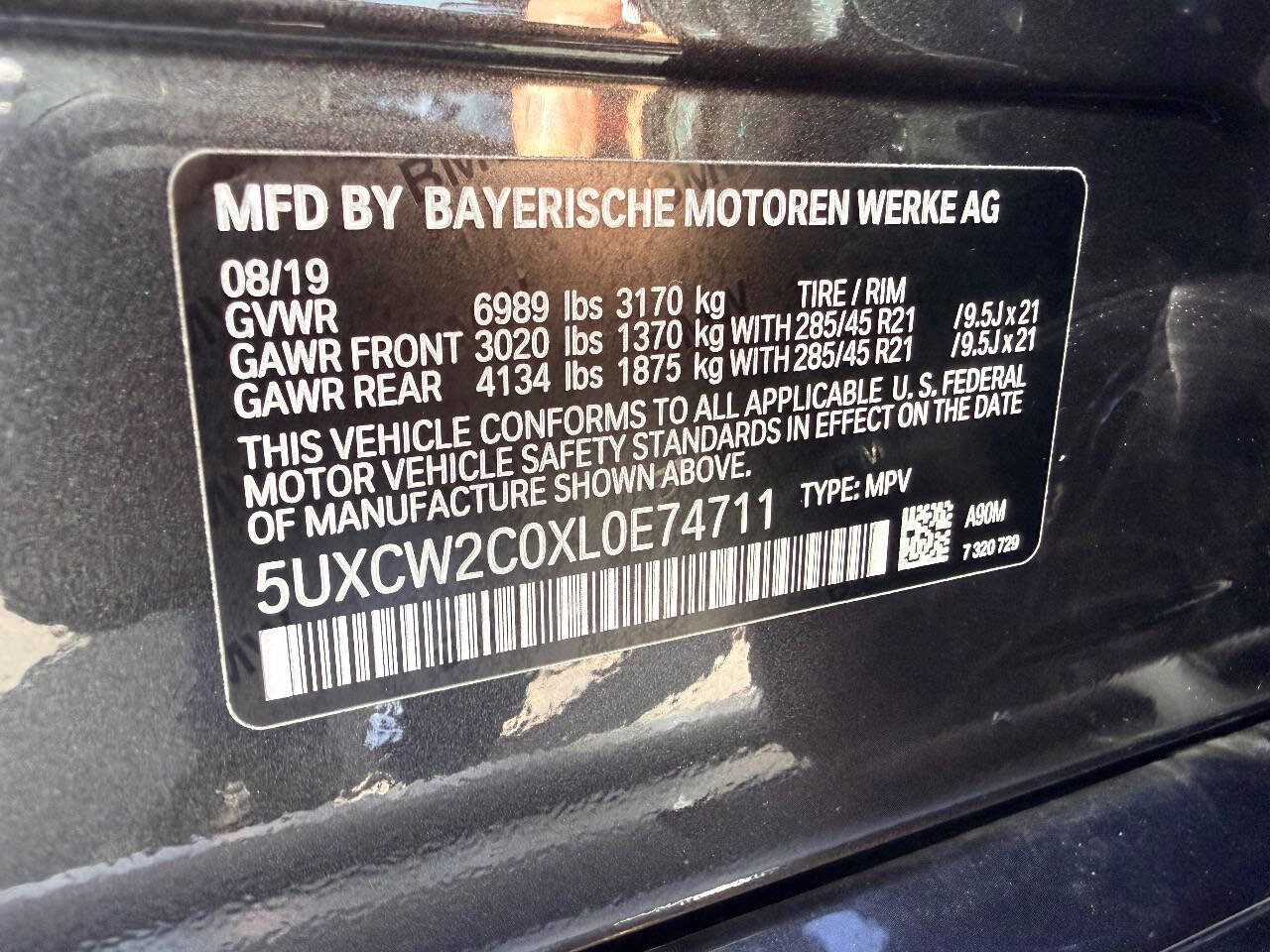 Used 2020 BMW X7 xDrive40i w/ Luxury Seating Package image 43