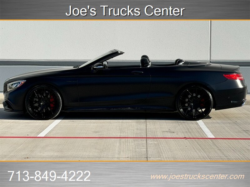 Used 2017 Mercedes-Benz S 63 AMG 4MATIC Cabriolet w/ Driver Assistance Package image 9