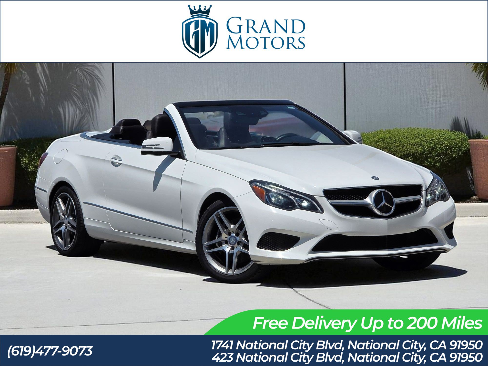 Used 2014 Mercedes-Benz E 350 Cabriolet w/ Premium 1 Package