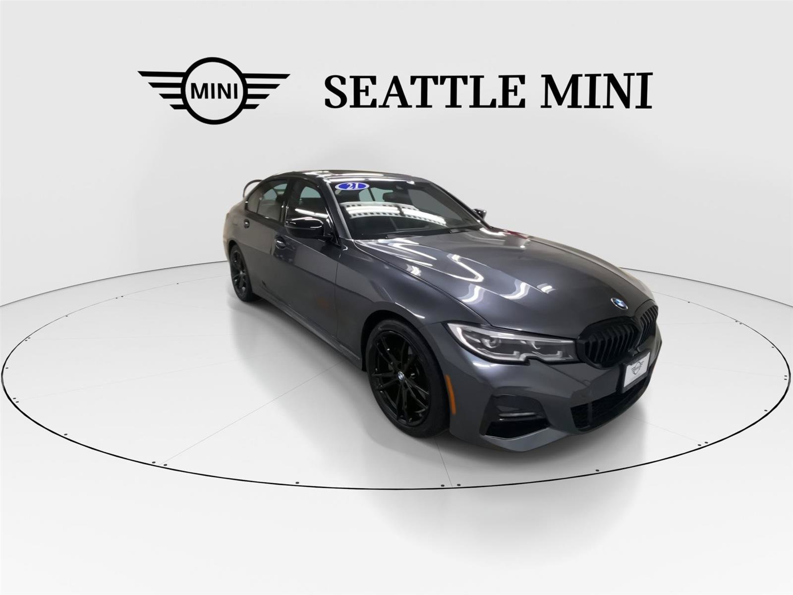 Used 2021 BMW 330e w/ M Sport Package RWD image 2