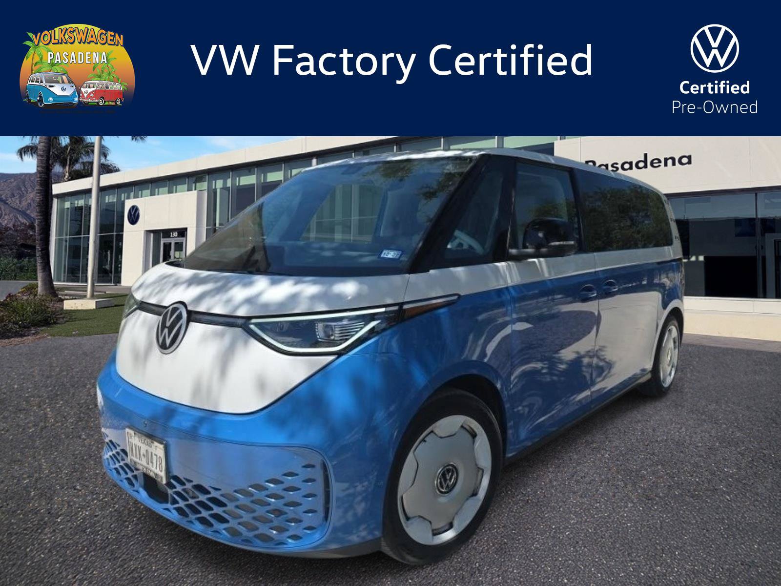 Certified 2025 Volkswagen ID. Buzz 1st Edition