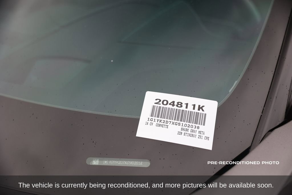 Used 2016 Chevrolet Corvette Stingray Coupe w/ 2LT Preferred Equipment Group image 17