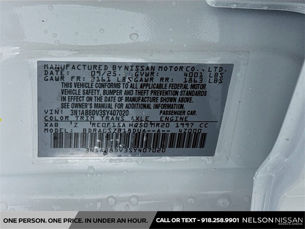 New 2025 Nissan Sentra SR w/ SR Premium Package image 32