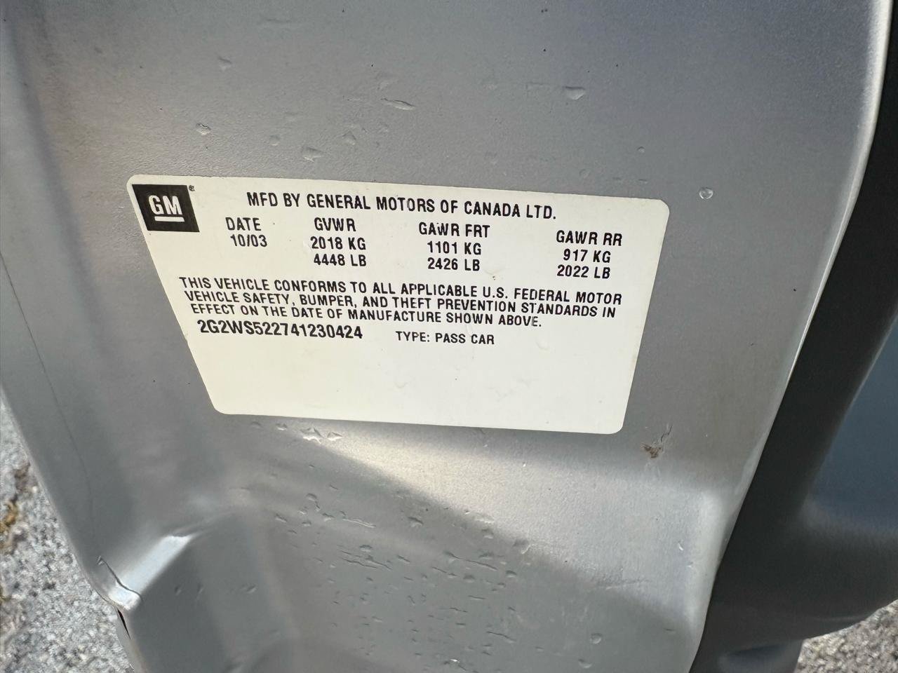Used 2004 Pontiac Grand Prix GT2 FWD image 22