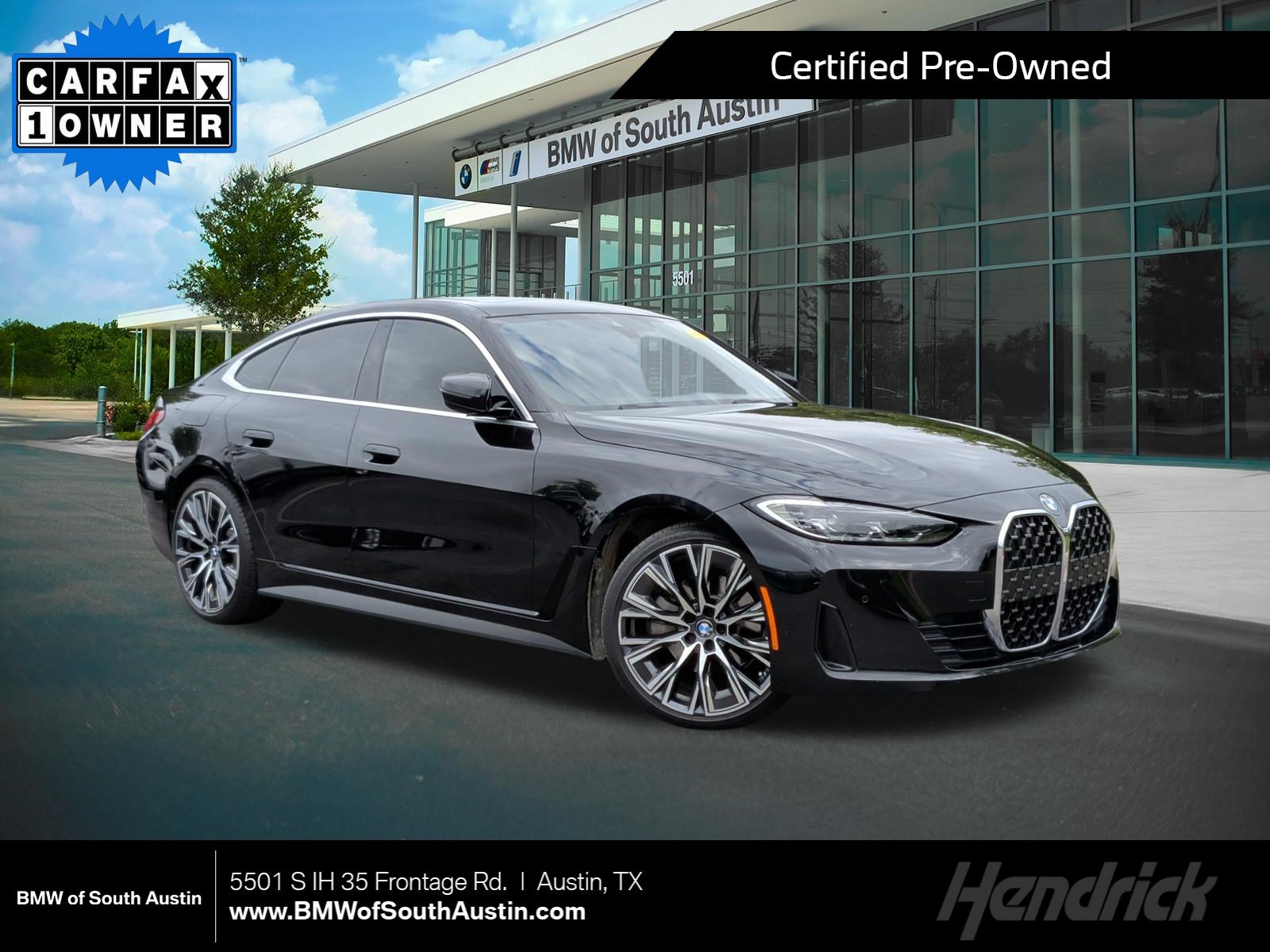 Certified 2024 BMW 430i Gran Coupe w/ Premium Package RWD image 1