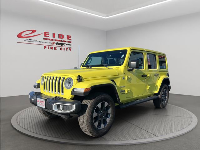 Used 2022 Jeep Wrangler Unlimited Sahara w/ LED Lighting Group