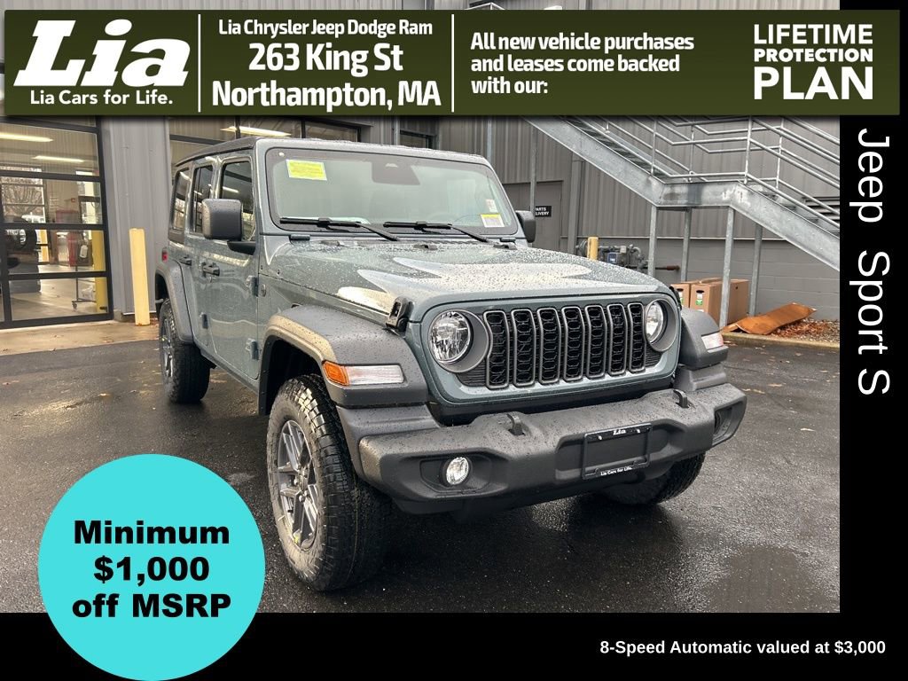 New 2026 Jeep Wrangler Sport S