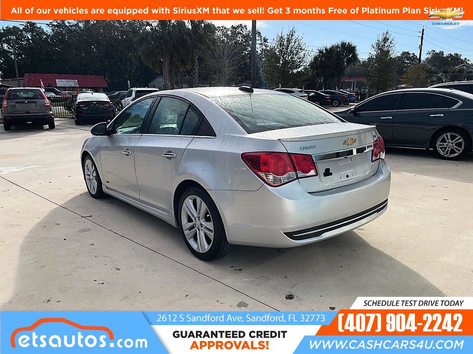 Used 2015 Chevrolet Cruze LTZ w/ Sun, Sound and Sport Package FWD image 7