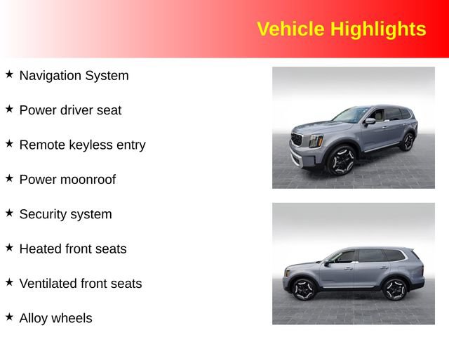Used 2025 Kia Telluride EX w/ EX Captain's Chair Package FWD image 3