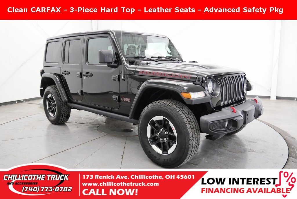 Used 2021 Jeep Wrangler Unlimited Rubicon w/ Uconnect 4C Nav & Sound Group