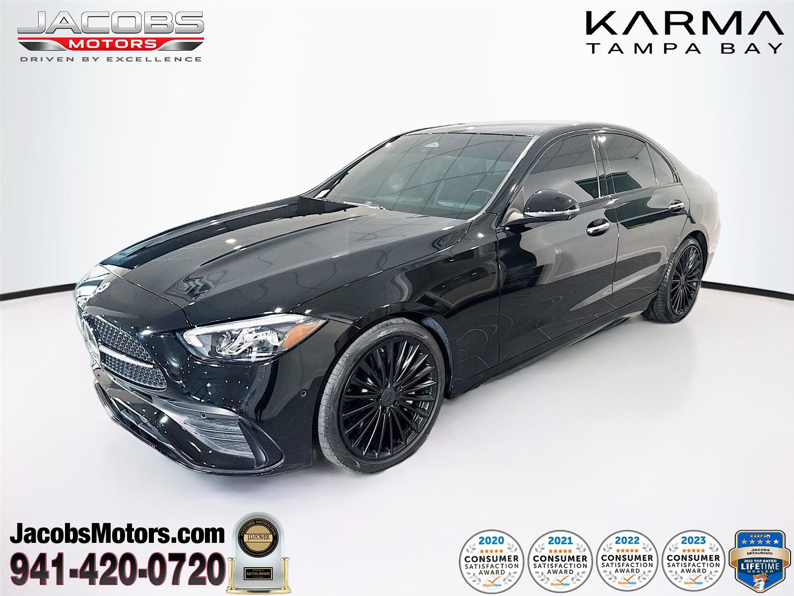 Used 2024 Mercedes-Benz C 300 Sedan w/ AMG Line w/ Night Package image 1