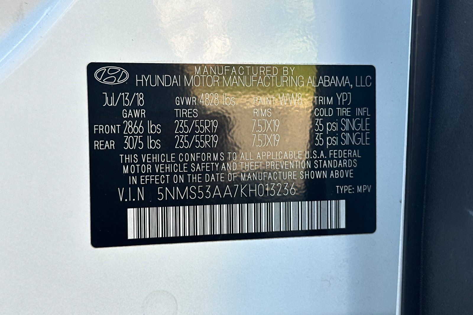 Used 2019 Hyundai Santa Fe FWD image 29
