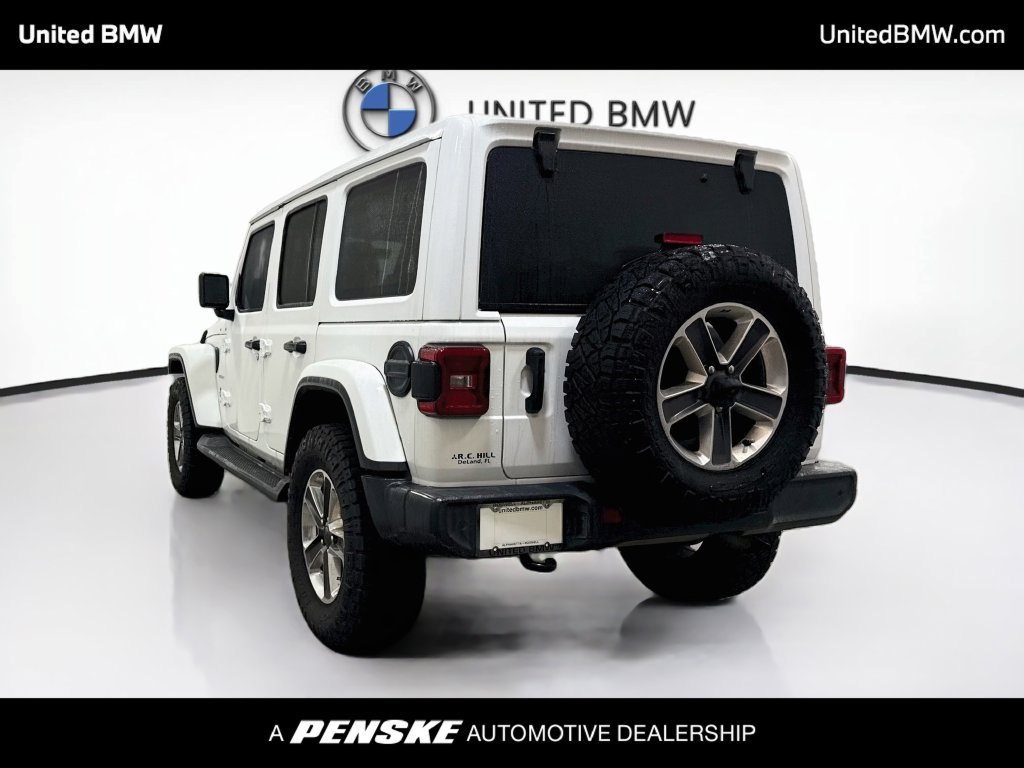 Used 2021 Jeep Wrangler Unlimited Sahara AWD/4WD image 7