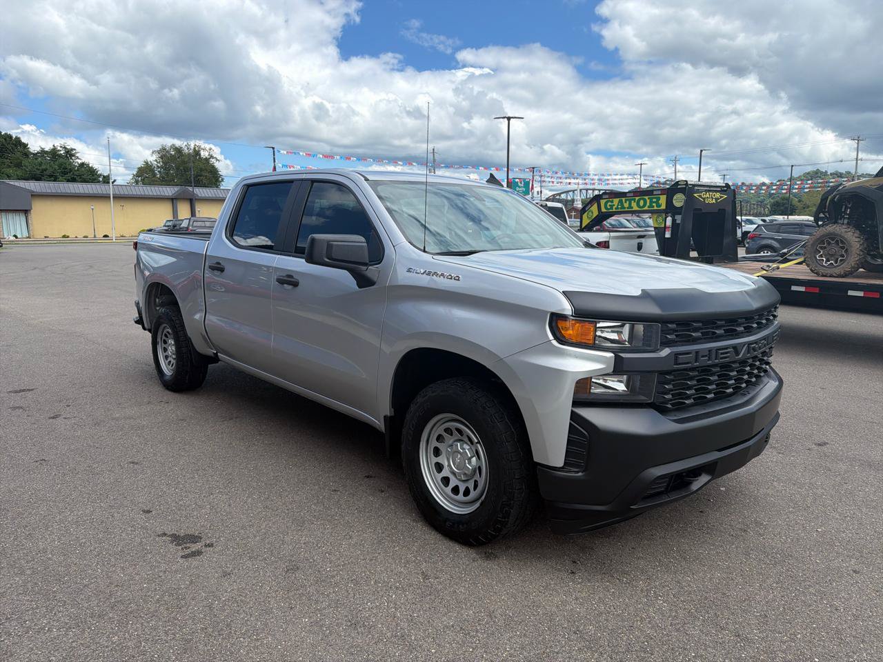 Used 2021 Chevrolet Silverado 1500 W/T w/ WT Convenience Package AWD/4WD image 3