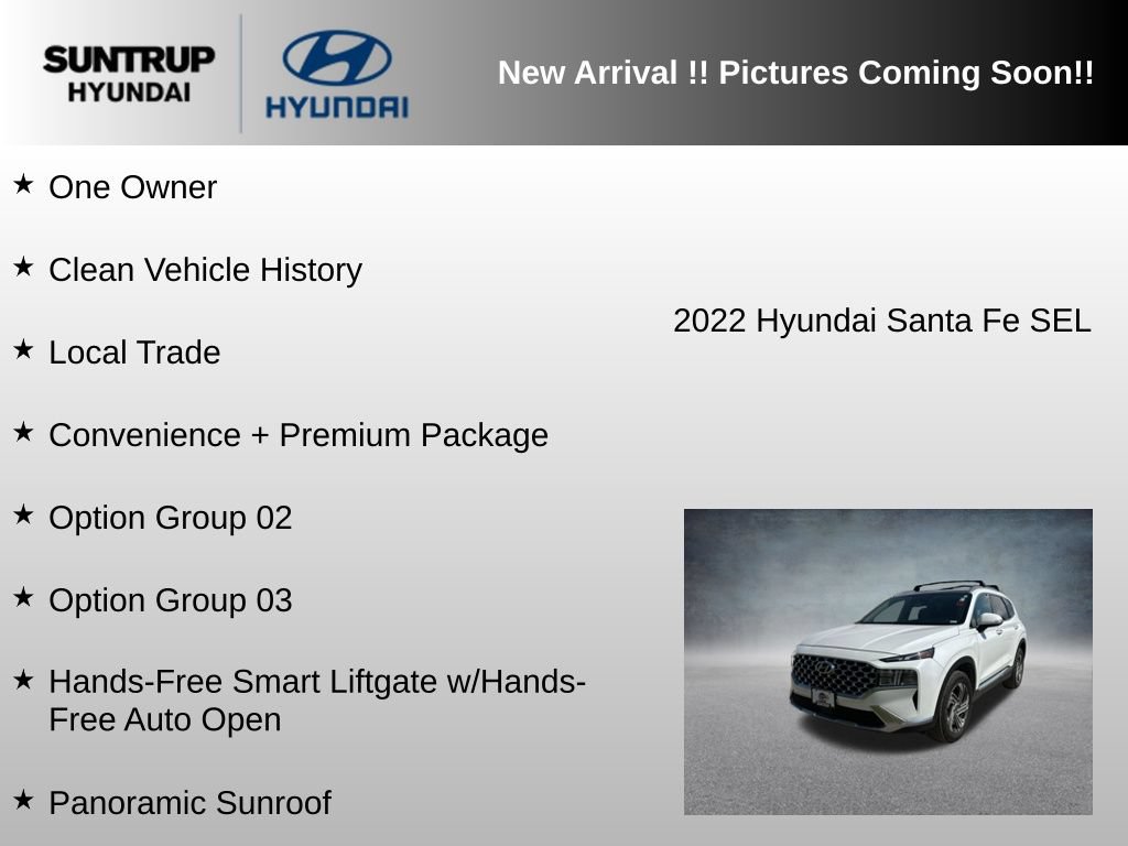 Used 2022 Hyundai Santa Fe SEL w/ Convenience + Premium Package FWD image 6