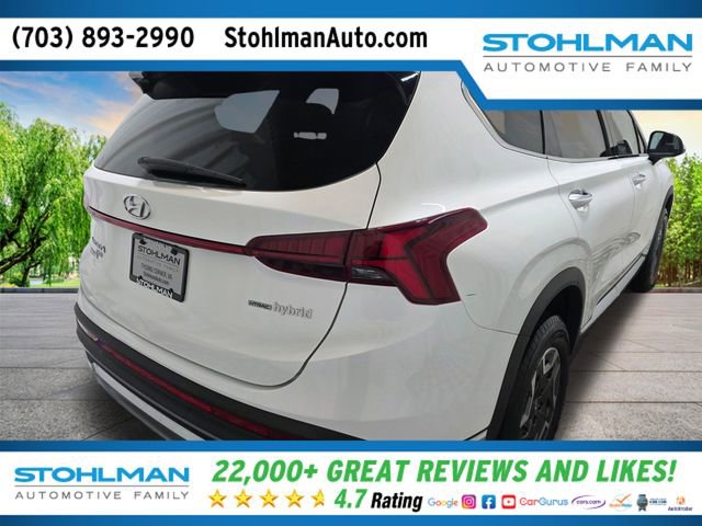 Used 2022 Hyundai Santa Fe Blue AWD/4WD image 4
