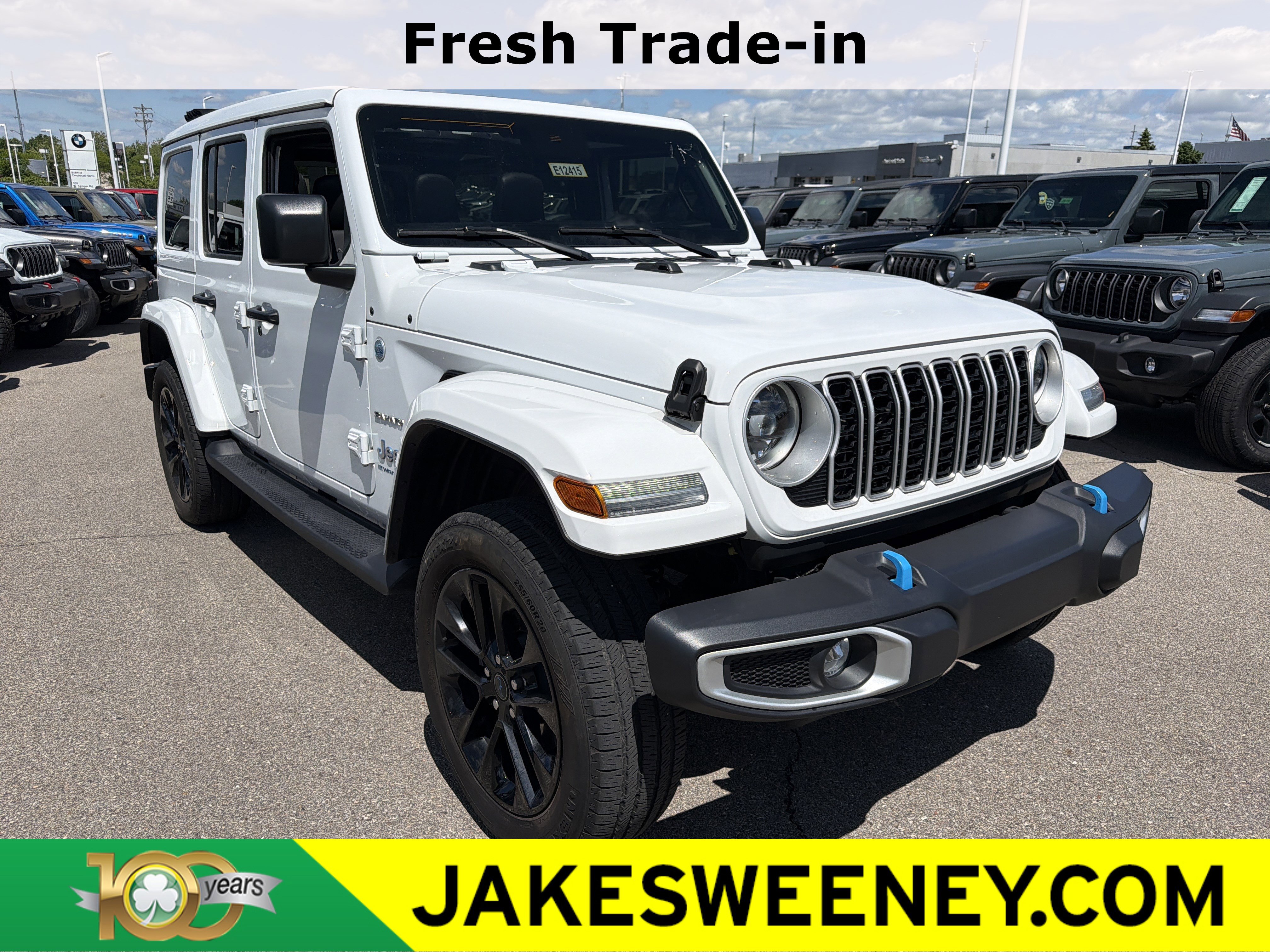 Used 2024 Jeep Wrangler Unlimited Sahara w/ Safety Group AWD/4WD image 1