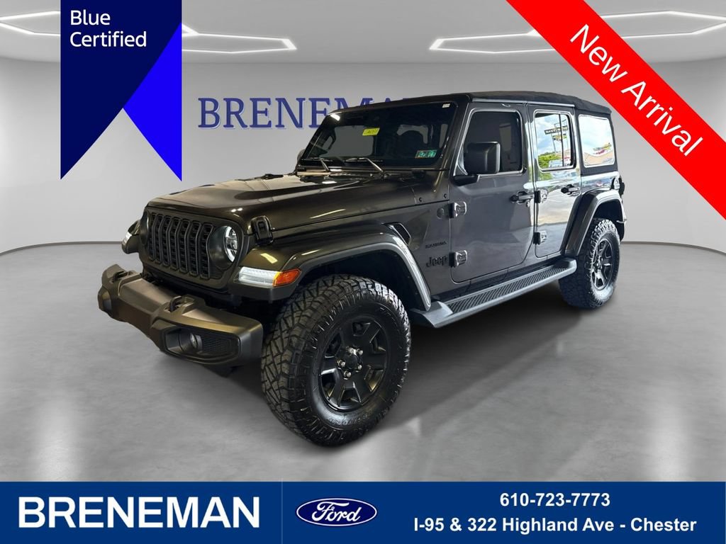 Used 2024 Jeep Wrangler Unlimited Sahara w/ Safety Group