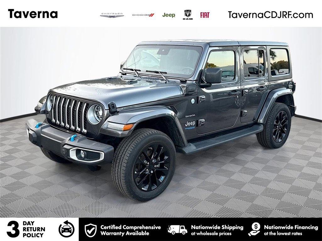 Used 2022 Jeep Wrangler Unlimited Sahara w/ Safety Group image 1