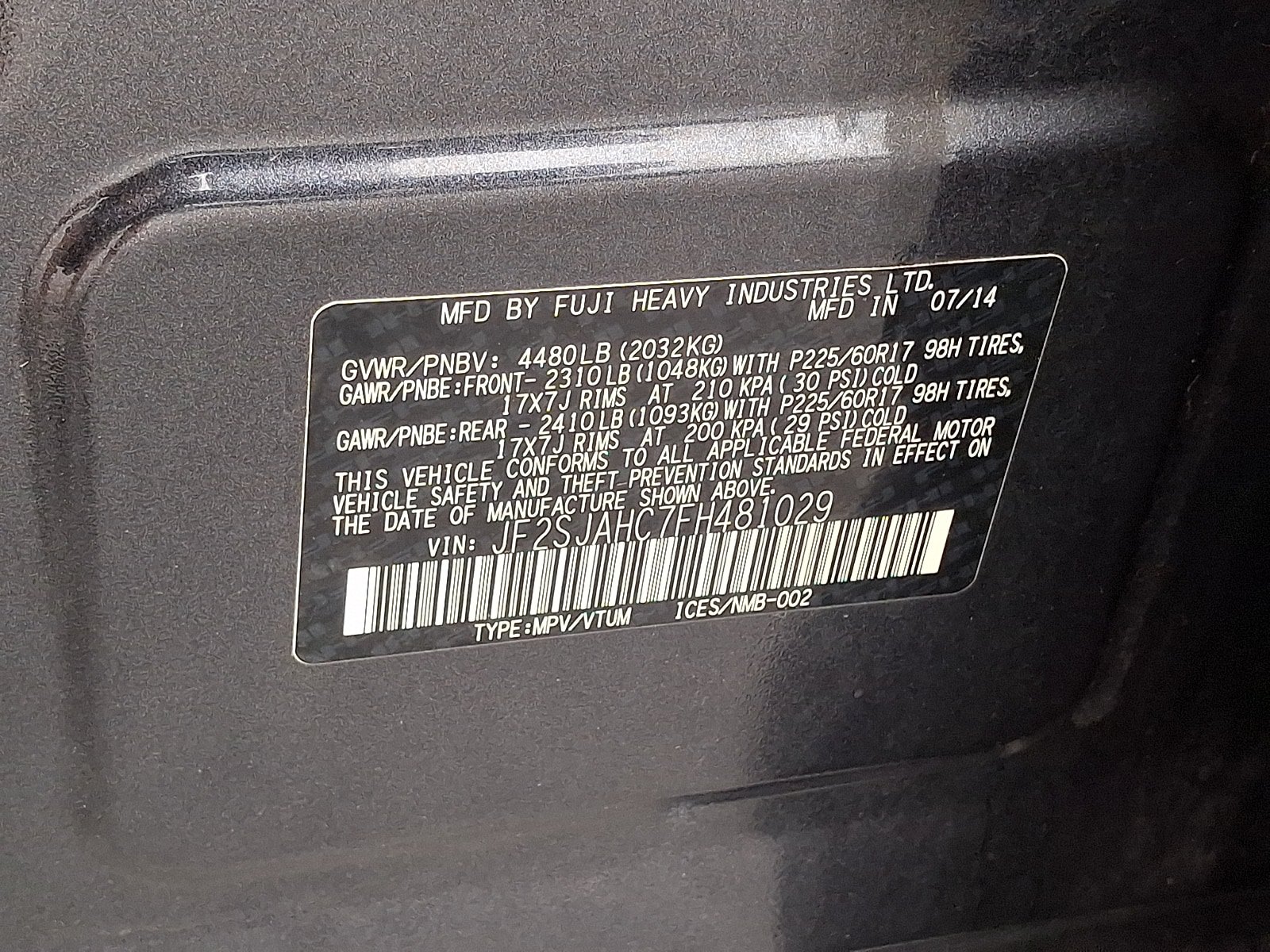 Used 2015 Subaru Forester 2.5i Limited AWD/4WD image 25
