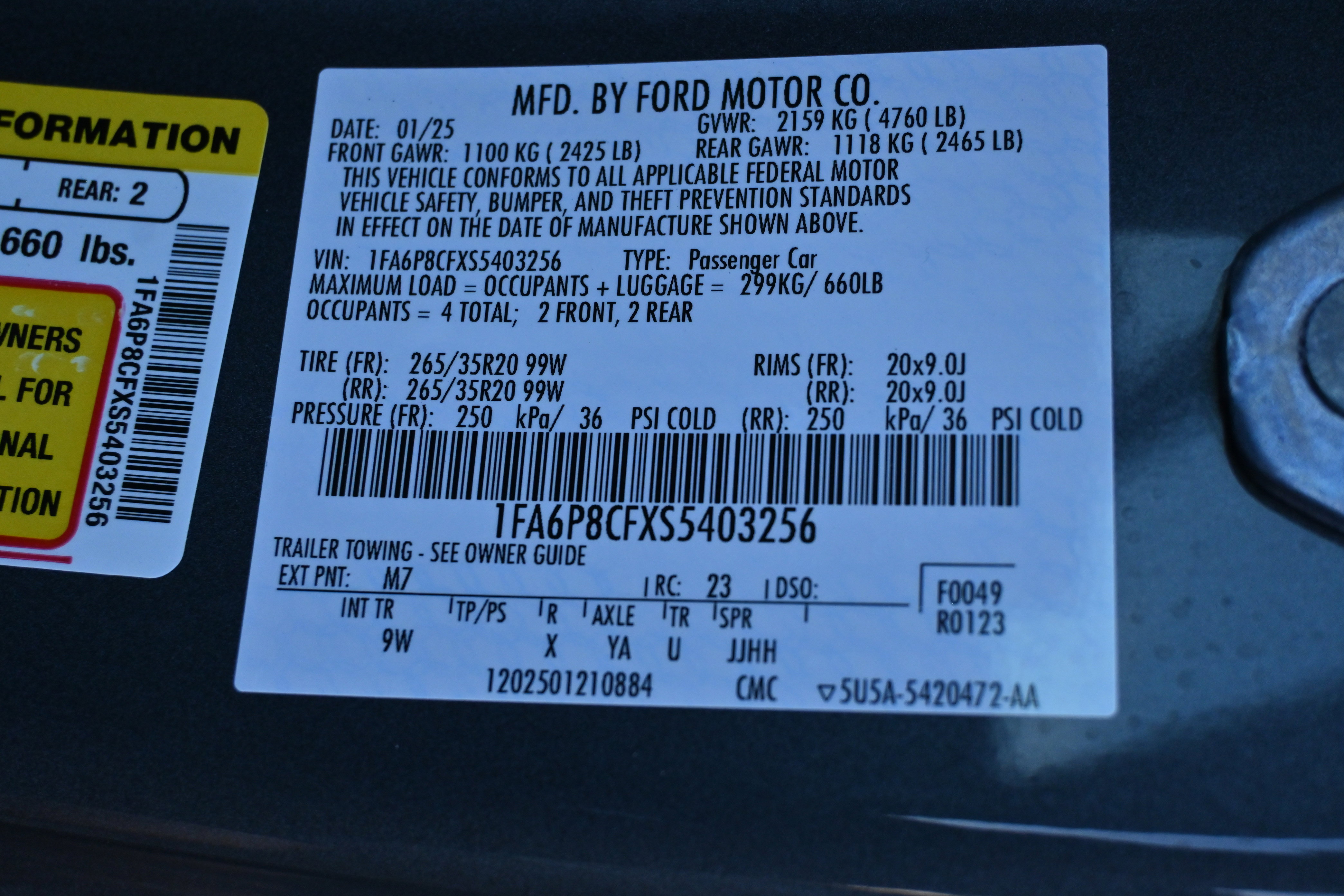 Used 2025 Ford Mustang GT Premium image 37