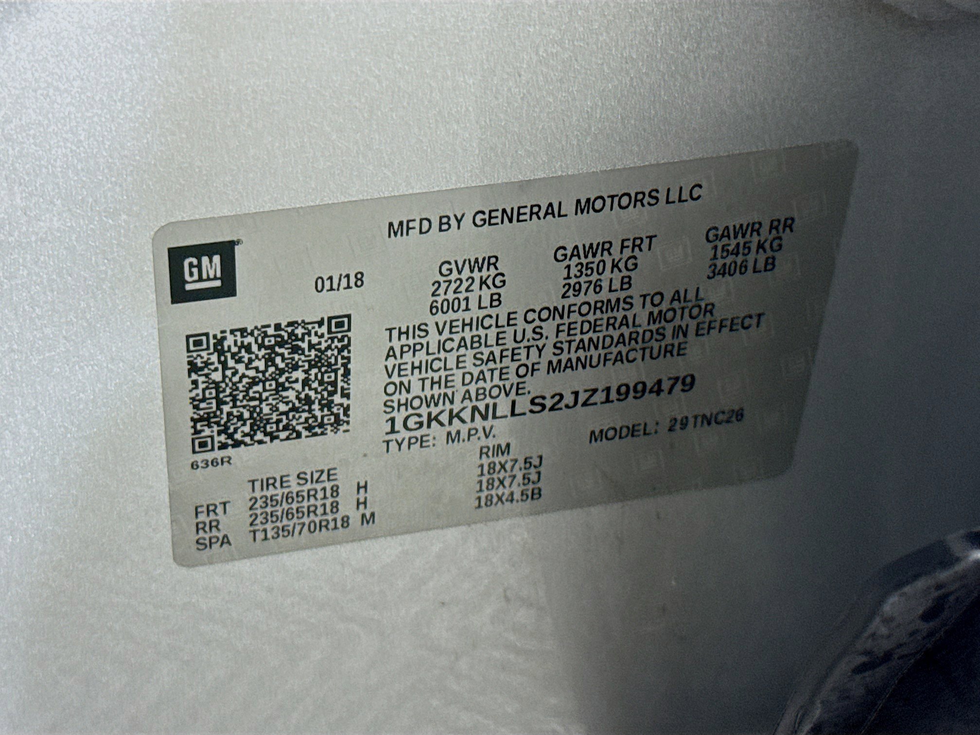 Used 2018 GMC Acadia SLE FWD image 39