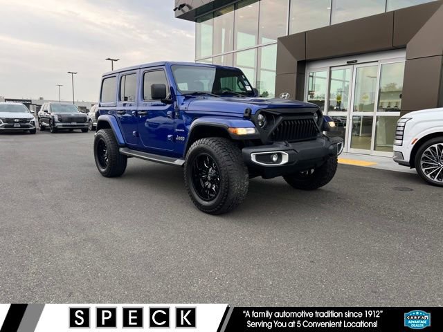 Used 2020 Jeep Wrangler Unlimited Sahara w/ Uconnect 4C Nav & Sound Group