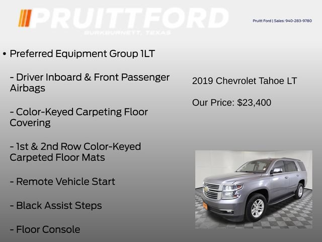Used 2019 Chevrolet Tahoe LT w/ Luxury Package AWD/4WD image 13