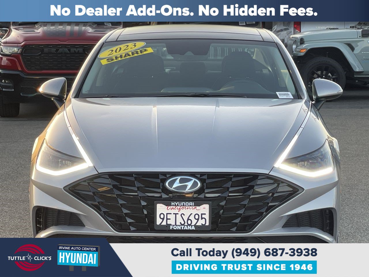 Certified 2023 Hyundai Sonata SEL w/ Convenience Package FWD image 2