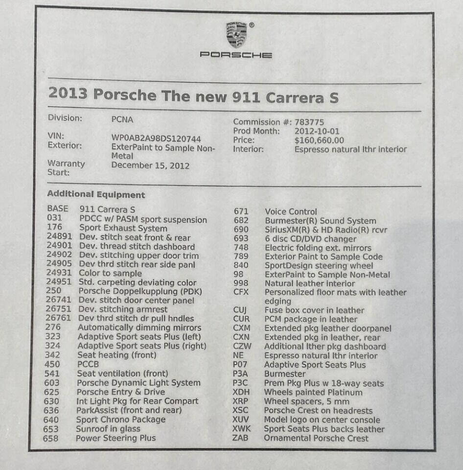 Used 2013 Porsche 911 Carrera S RWD image 35