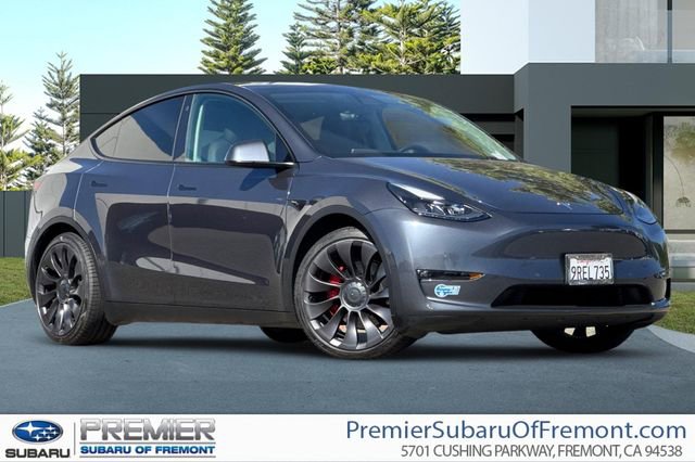 Used 2021 Tesla Model Y Performance AWD/4WD video 1