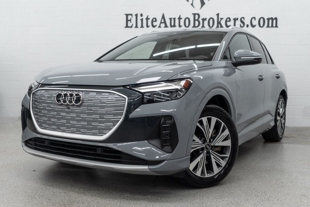 Used 2023 Audi Q4 e-tron Premium Plus w/ Premium Plus RWD image 52