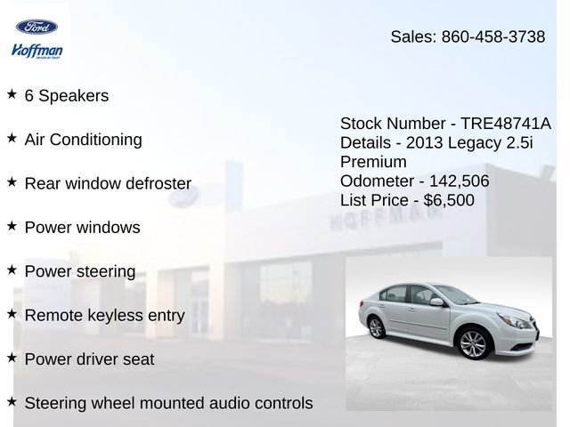 Used 2013 Subaru Legacy 2.5i Premium image 10
