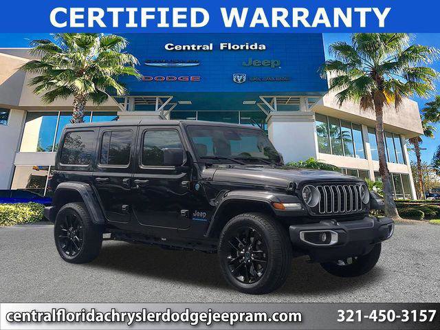 Certified 2025 Jeep Wrangler Unlimited Sahara w/ Safety Group