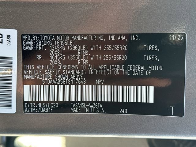 New 2026 Toyota Grand Highlander Limited image 32