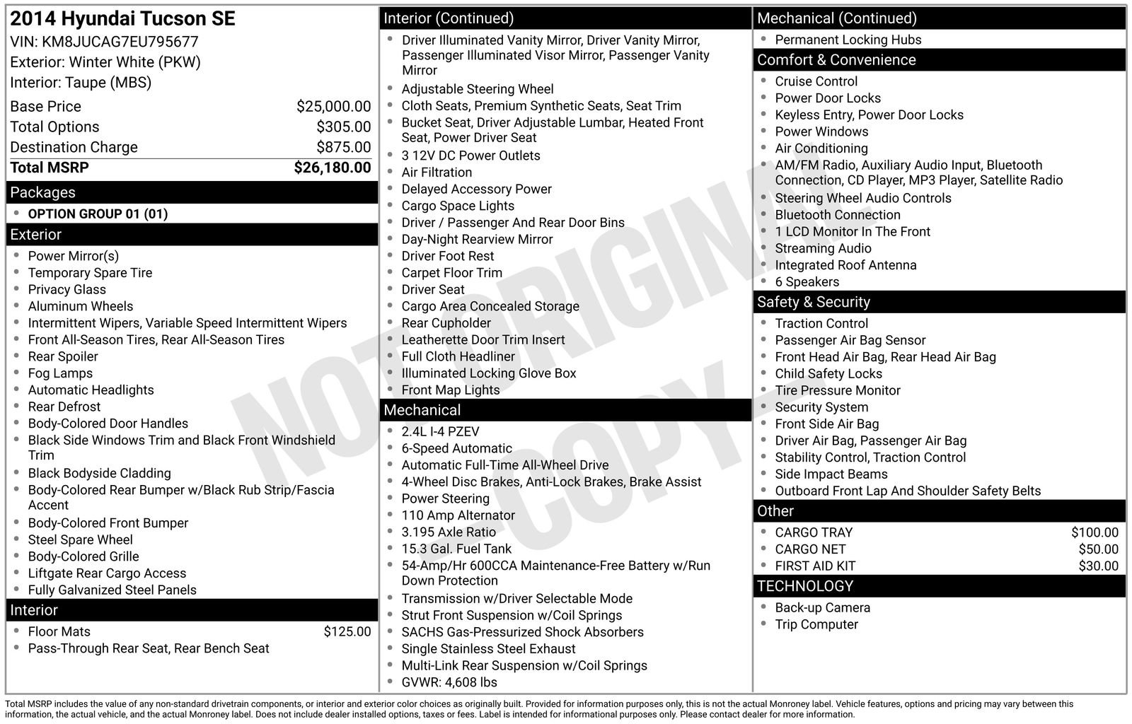 Used 2014 Hyundai Tucson SE image 39